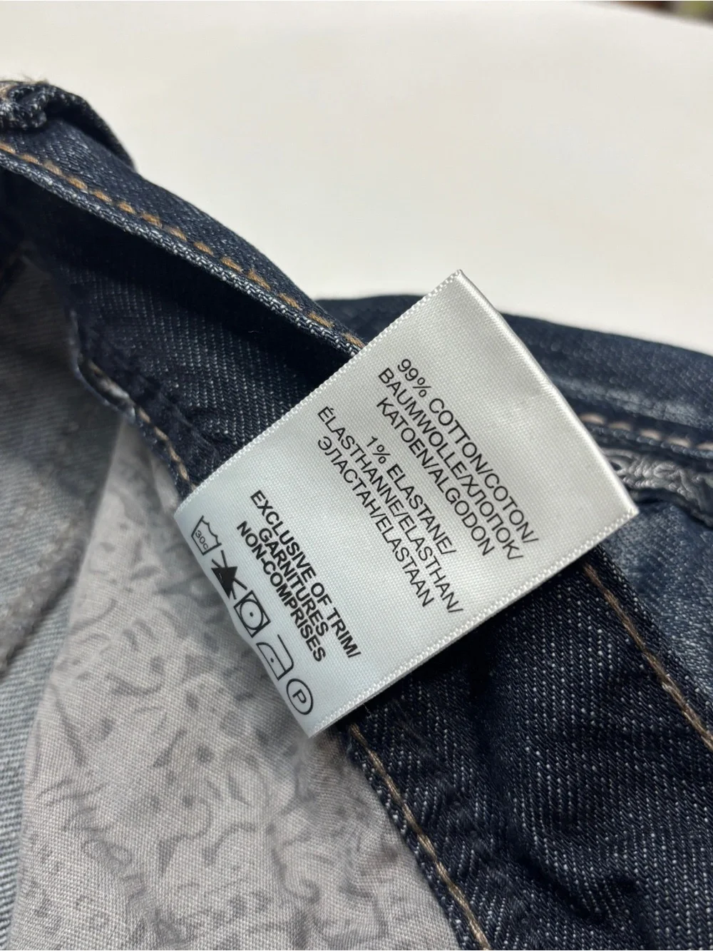 Silver Jeans Mens 33x30 Blue Denim Pants Eddie Thick Stitch Casual